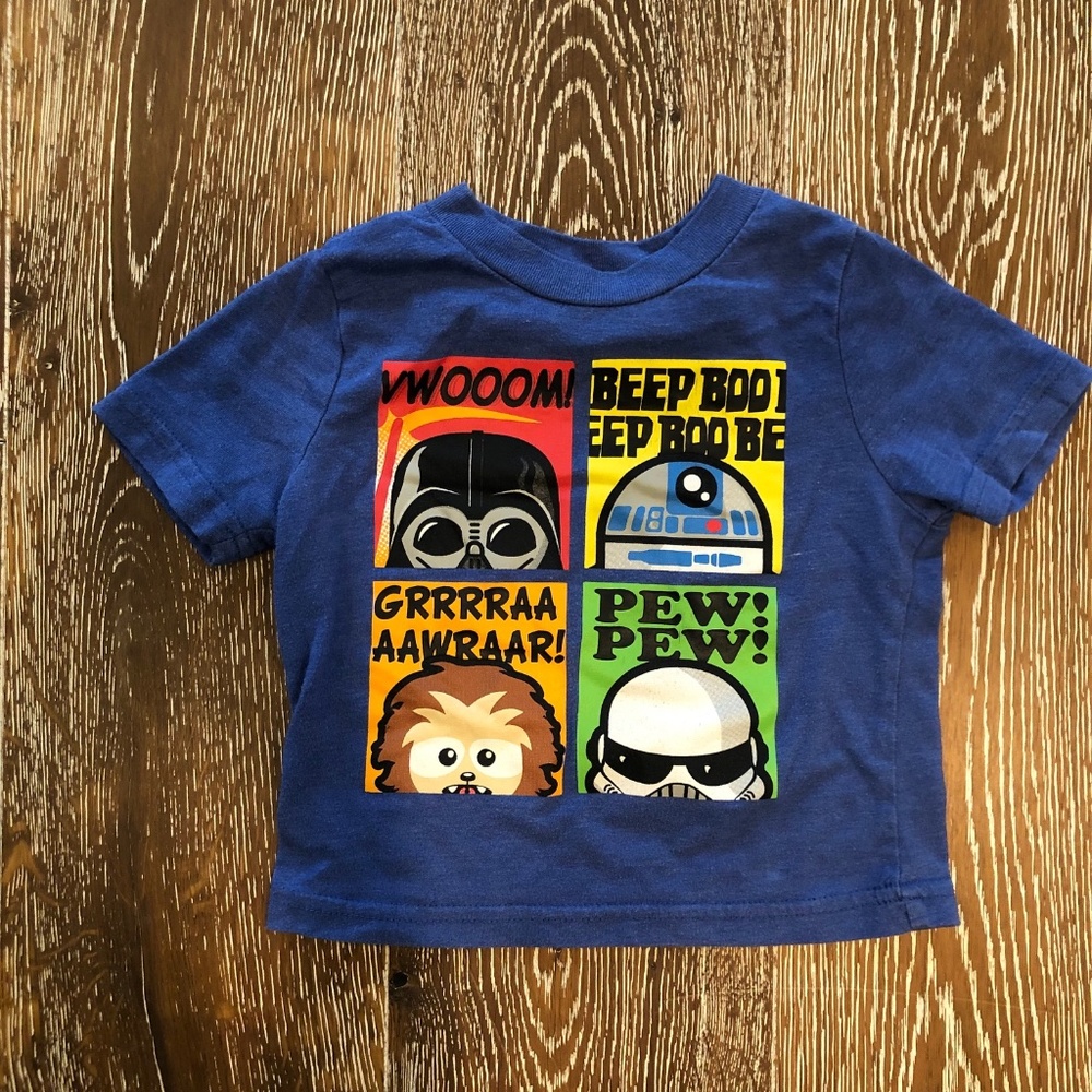 Star Wars Characters Tee Shirt